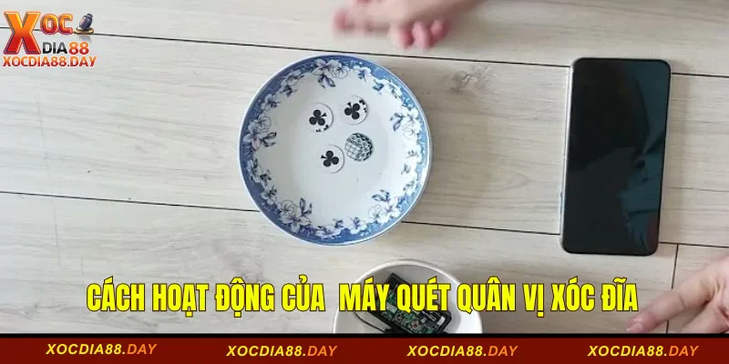 Cách hoạt động của máy quét quân vị xóc đĩa