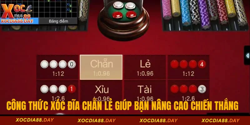 Công thức xóc đĩa chẵn lẻ giúp bạn nâng cao chiến thắng