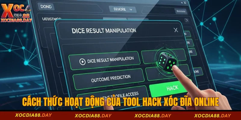Cách thức hoạt động của tool hack xóc đĩa online